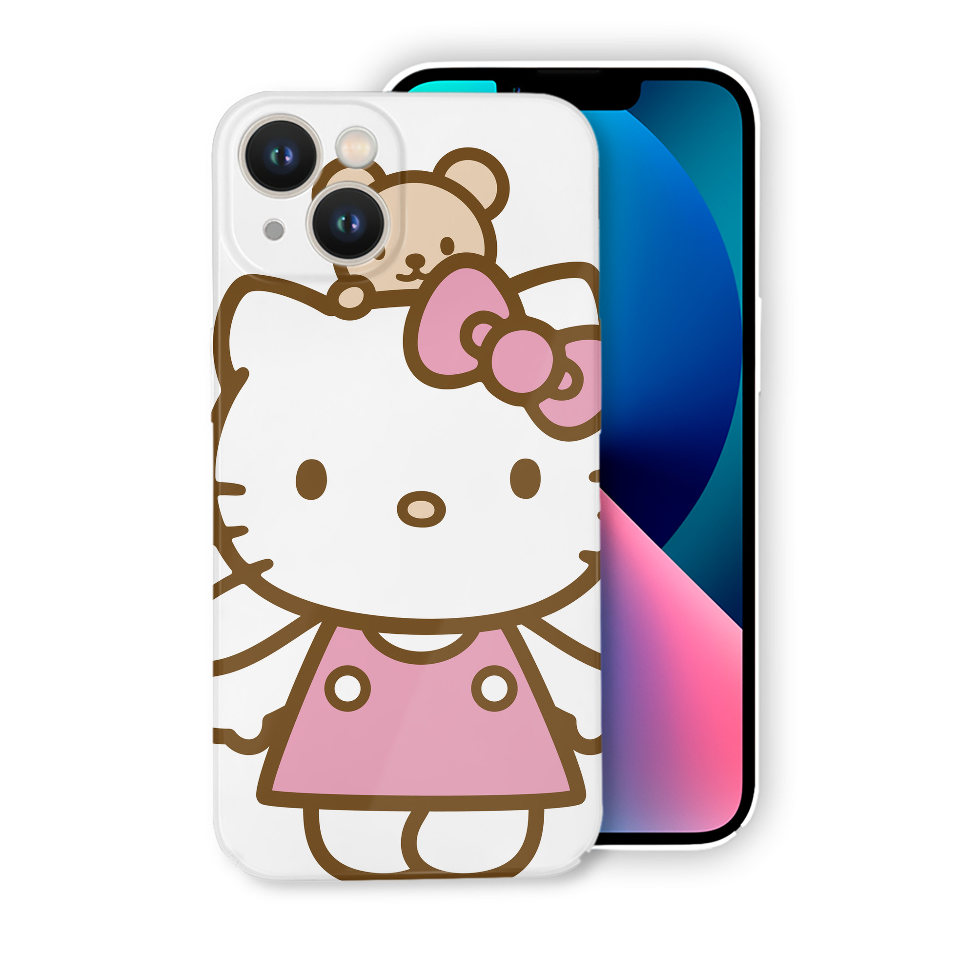（画像用） Hello Kitty ハローキティ 【iPhone 14シリーズ対応】ハードケース
